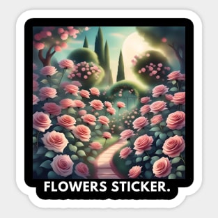 Flowers Lover Sticker